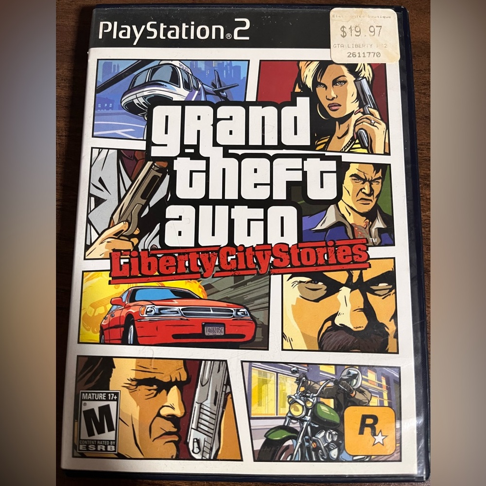 Grand Theft Auto: Liberty City Stories for ps2